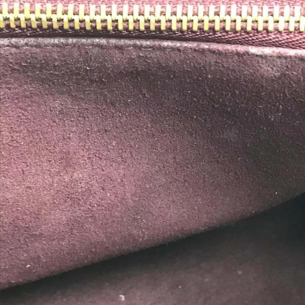 LOUIS VUITTON Brown Monogram Leather Shoulder Bag
